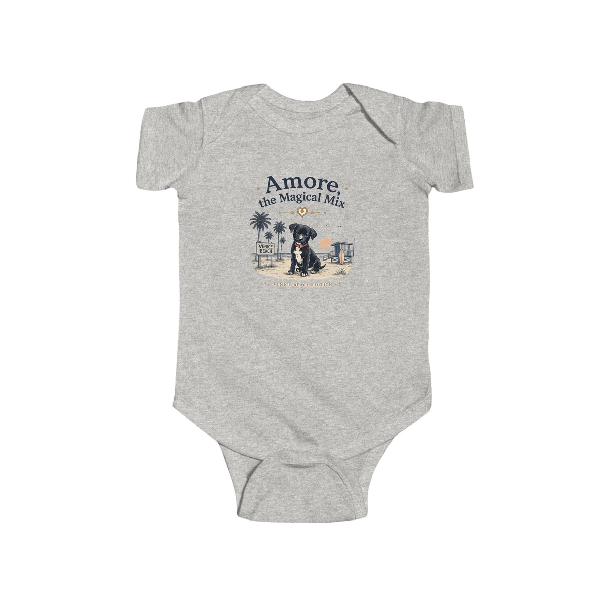 Amore the Magical Mix Venice Beach Edition Baby Bodysuit