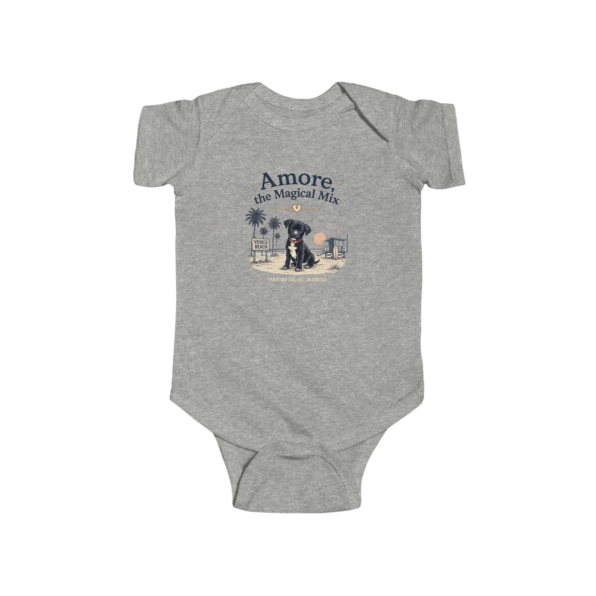 Amore the Magical Mix Venice Beach Edition Baby Bodysuit