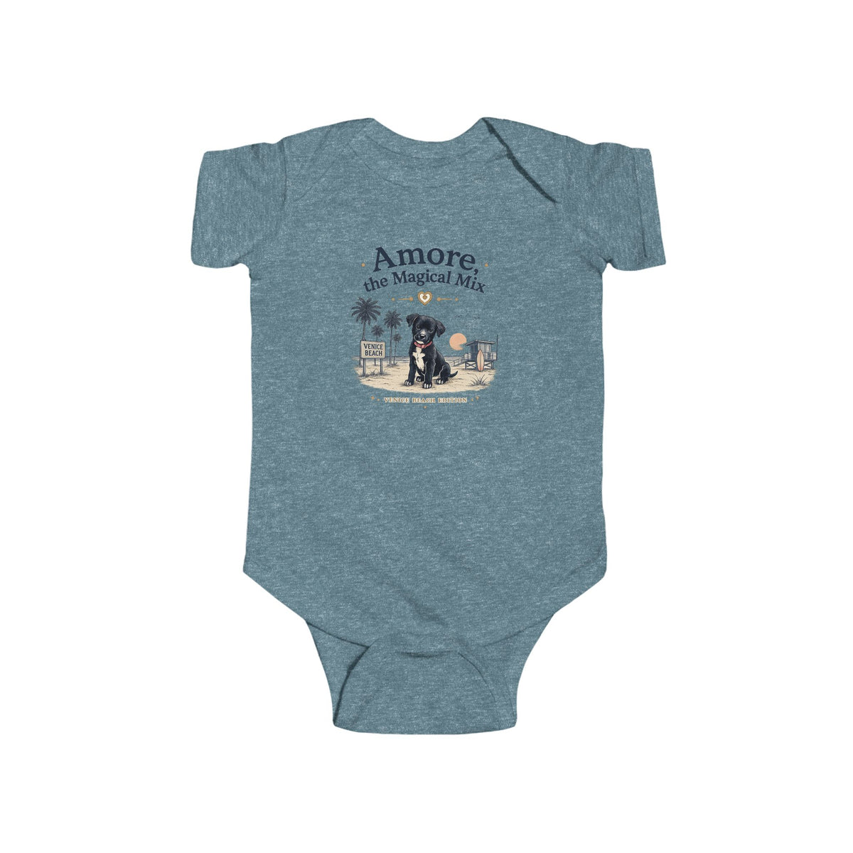 Amore the Magical Mix Venice Beach Edition Baby Bodysuit