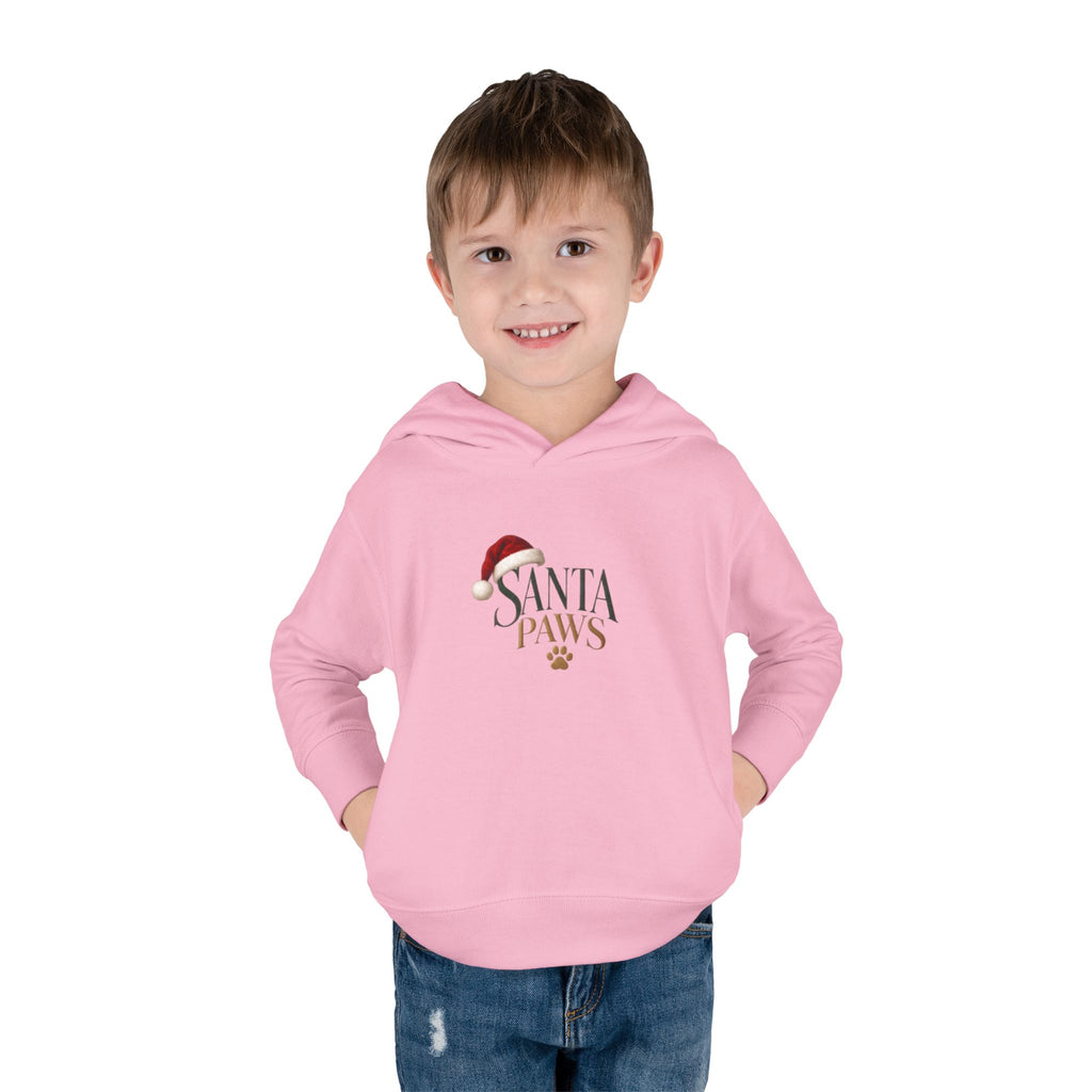 Santa Paws Toddler Christmas Hoodie