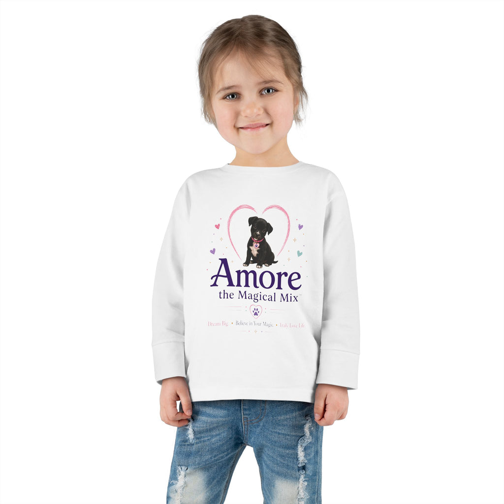 Toddler Amore the Magical Mix Long Sleeve Tee | Believe in Your Magic