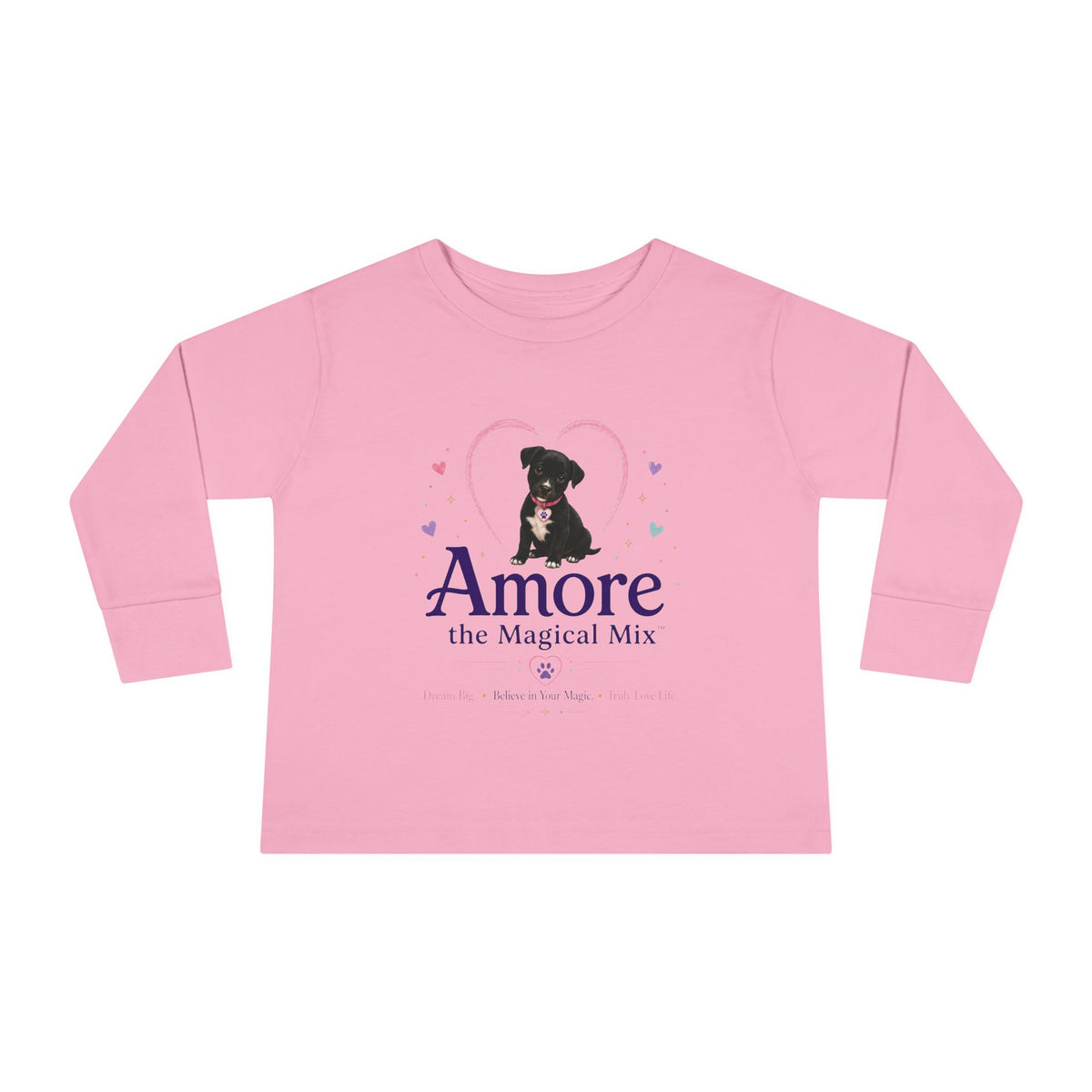 Toddler Amore the Magical Mix Long Sleeve Tee | Believe in Your Magic