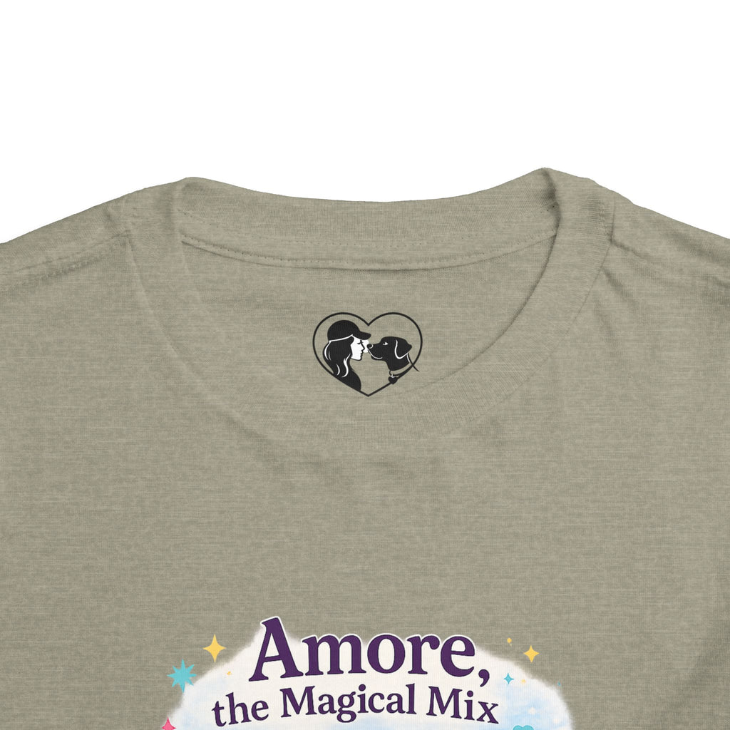 Toddler Tee "Amore the Magical Mix" Puppy Love Beach Shirt