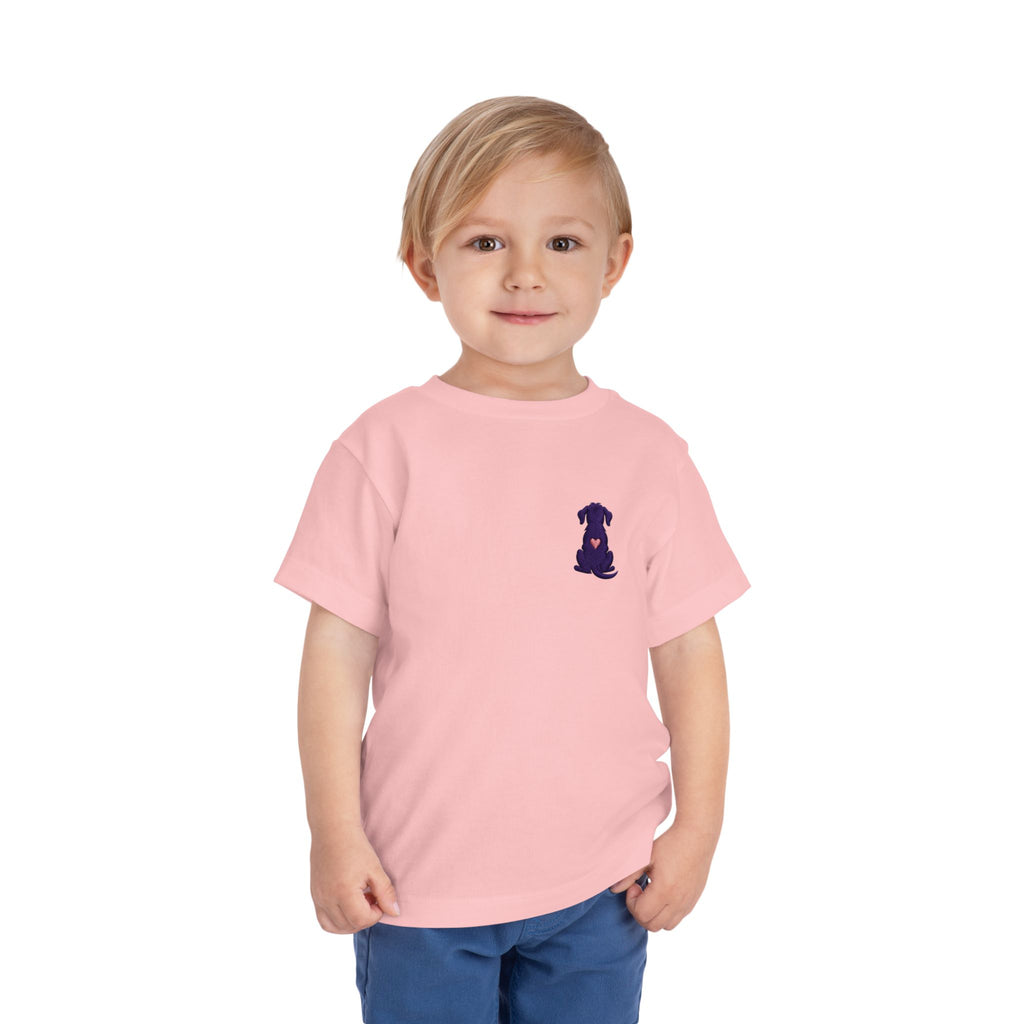 Toddler Amore the Magical Mix Silhouette Pup Tee