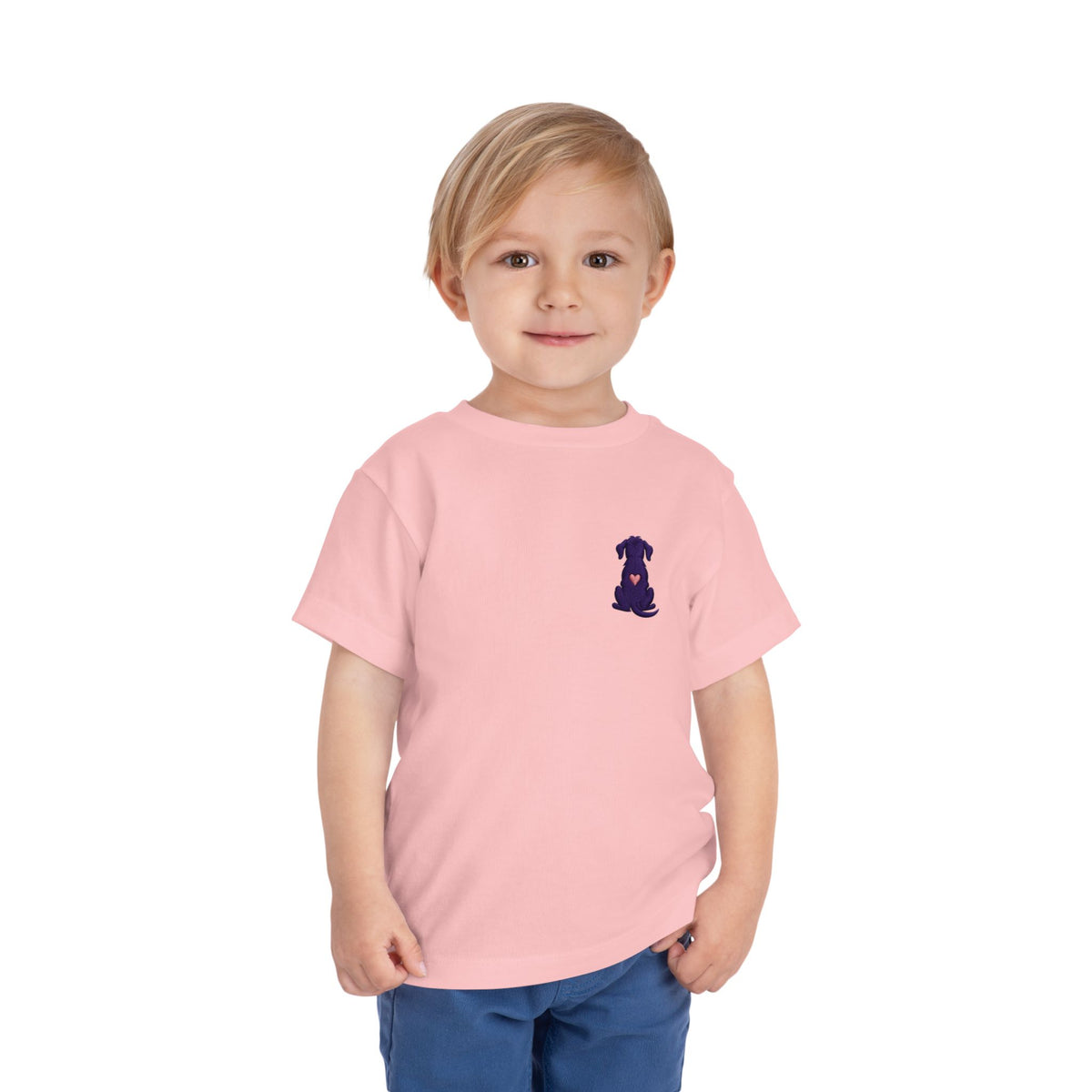 Toddler Amore the Magical Mix Silhouette Pup Tee