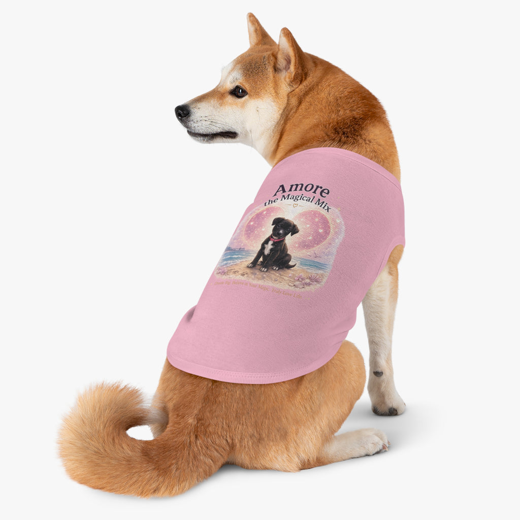 Dog Tank Amore the Magical Mix Character Logo