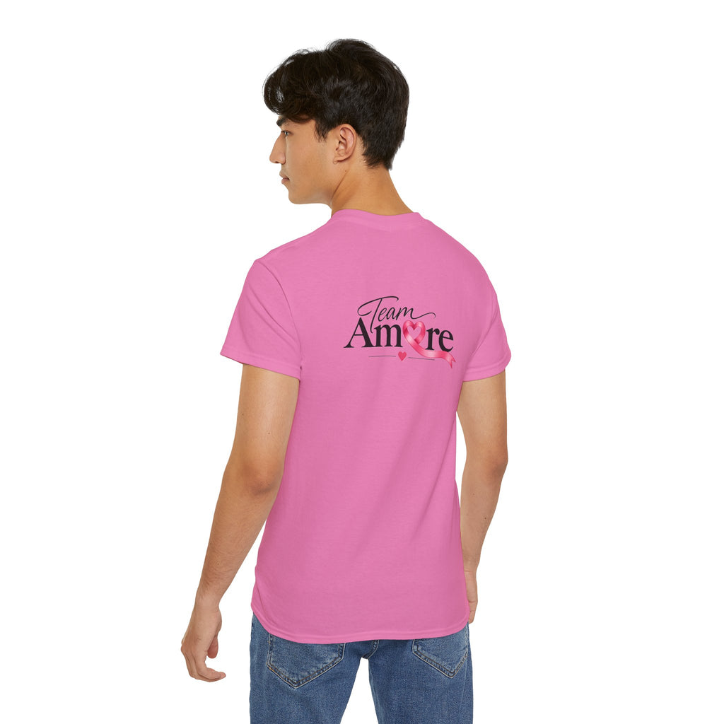 Team Amore Tee — "More Love, More Hope, More Tomorrow" Breast Cancer Awareness Shirt