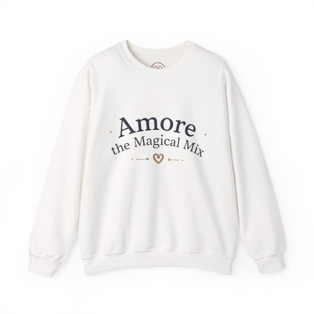 Adult Crewneck Sweatshirt Amore Magical Mix Signature Logo