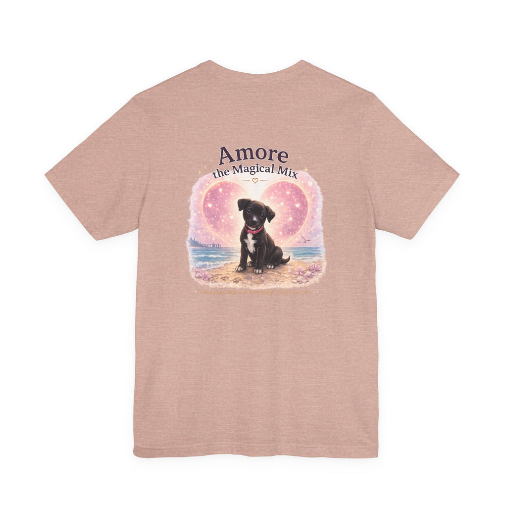Adult T-Shirt Amore the Magical Mix Signature & Character Logos
