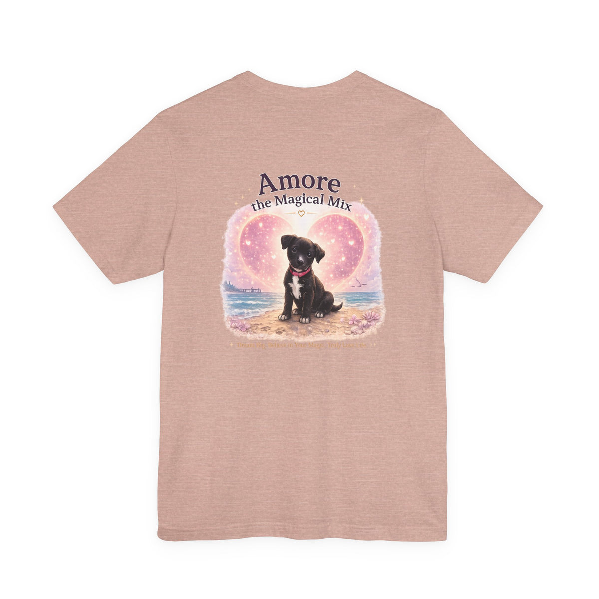 Adult T-Shirt Amore the Magical Mix Signature & Character Logos