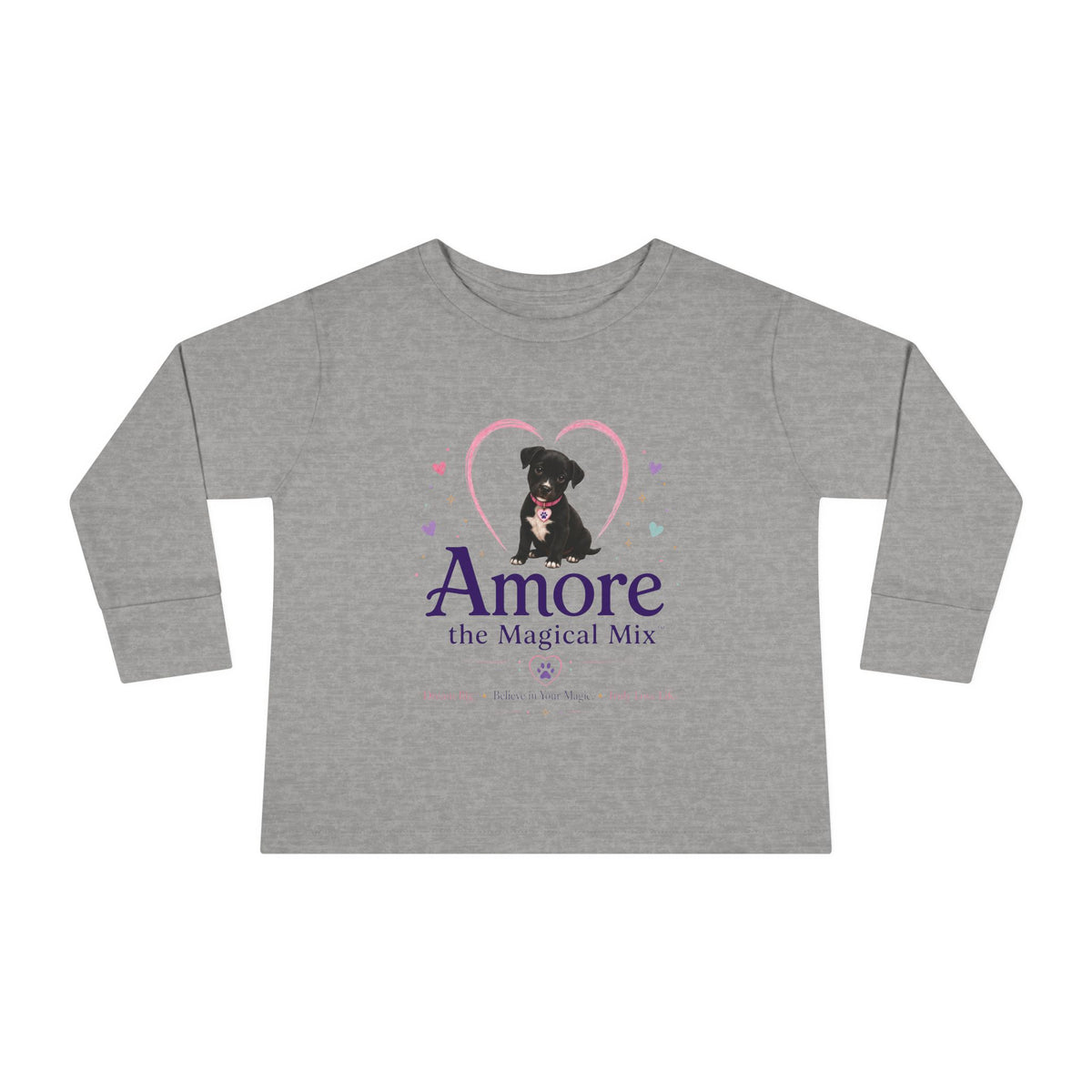 Toddler Amore the Magical Mix Long Sleeve Tee | Believe in Your Magic
