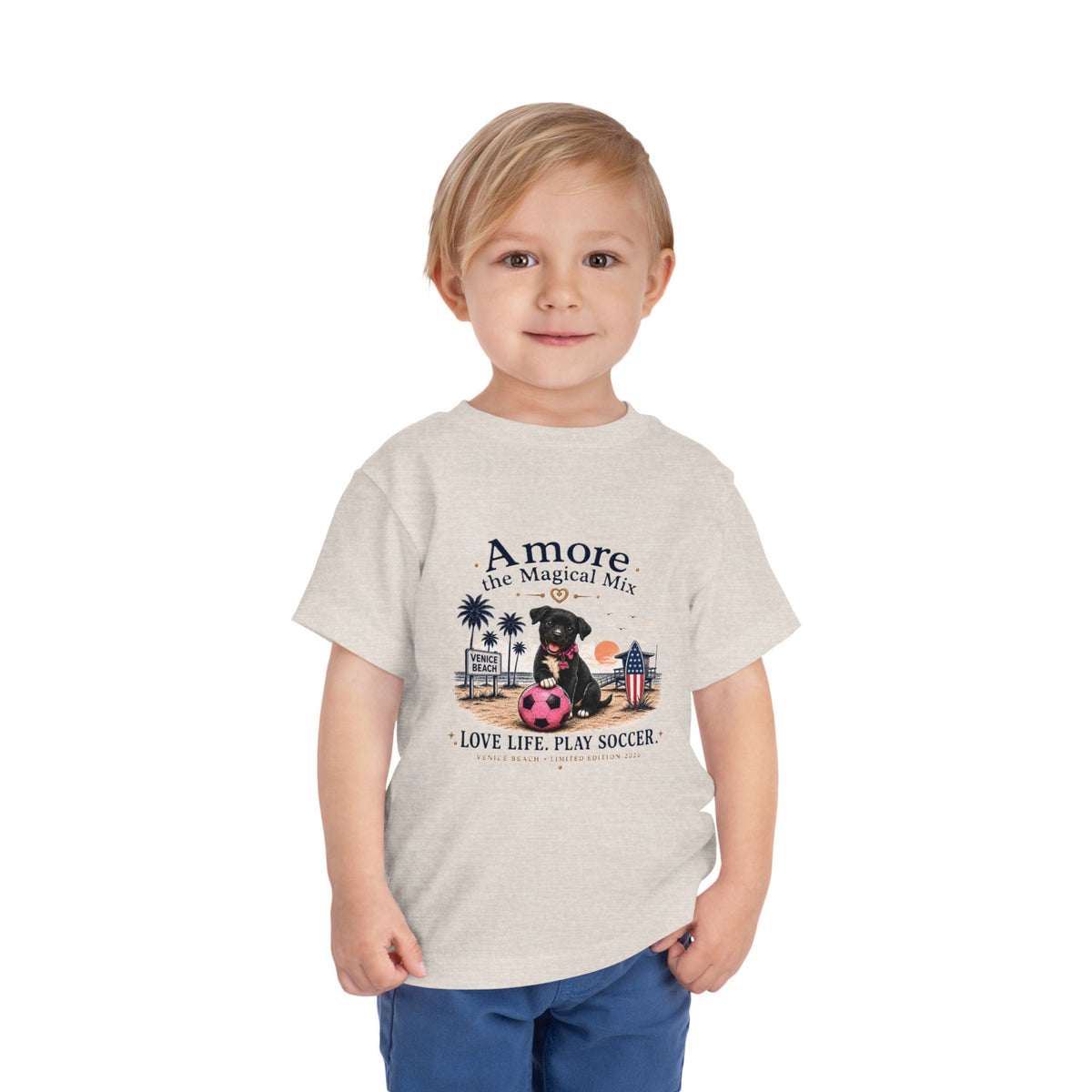 Toddler Soccer Cup 2026 Venice Beach "Amore the Magical Mix" Tee