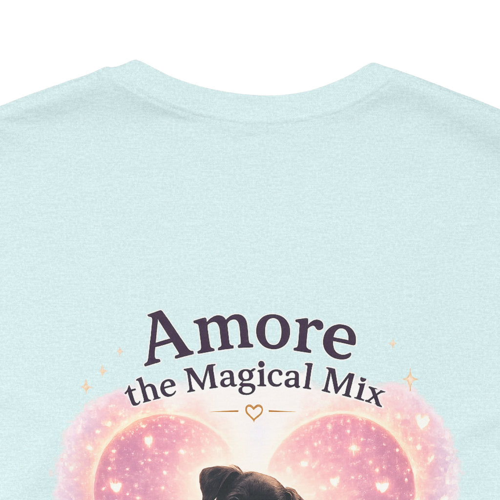 Adult T-Shirt Amore the Magical Mix Signature & Character Logos