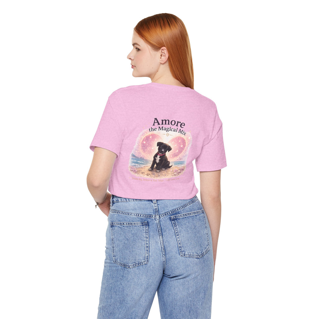 Adult T-Shirt Amore the Magical Mix Signature & Character Logos