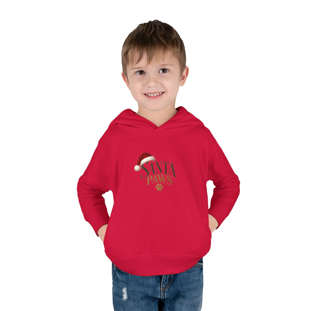 Santa Paws Toddler Christmas Hoodie