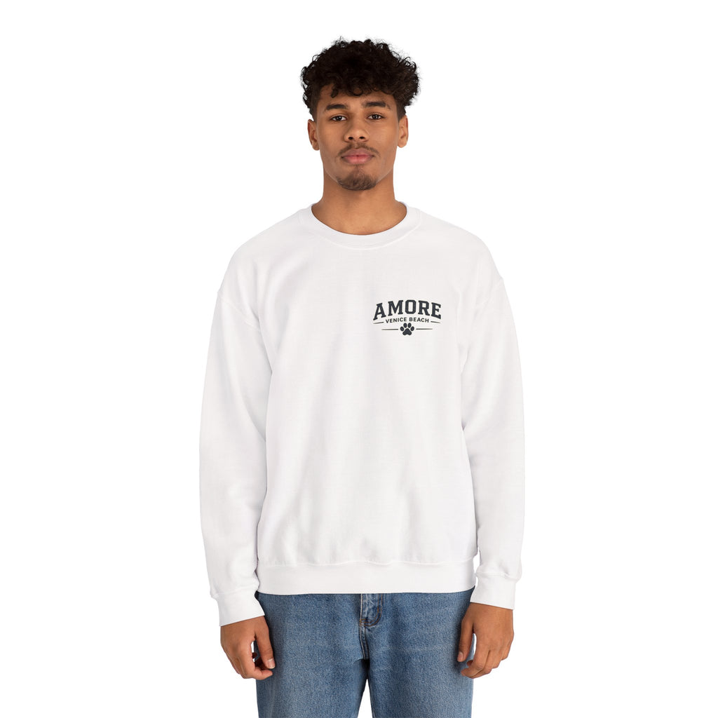 Unisex Adult Amore Venice Beach Sweatshirt |Streetwear Graphic