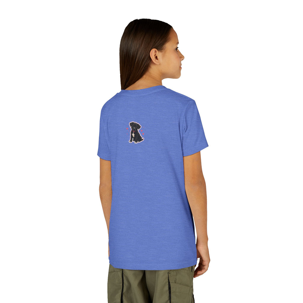 Youth Girls Smart and Sassy Pink & Purple Amore Graphic T-Shirt