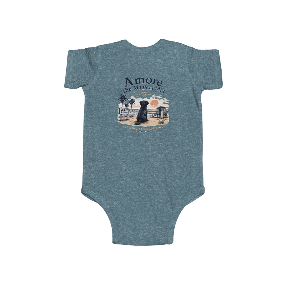 Amore the Magical Mix Venice Beach Edition Baby Bodysuit