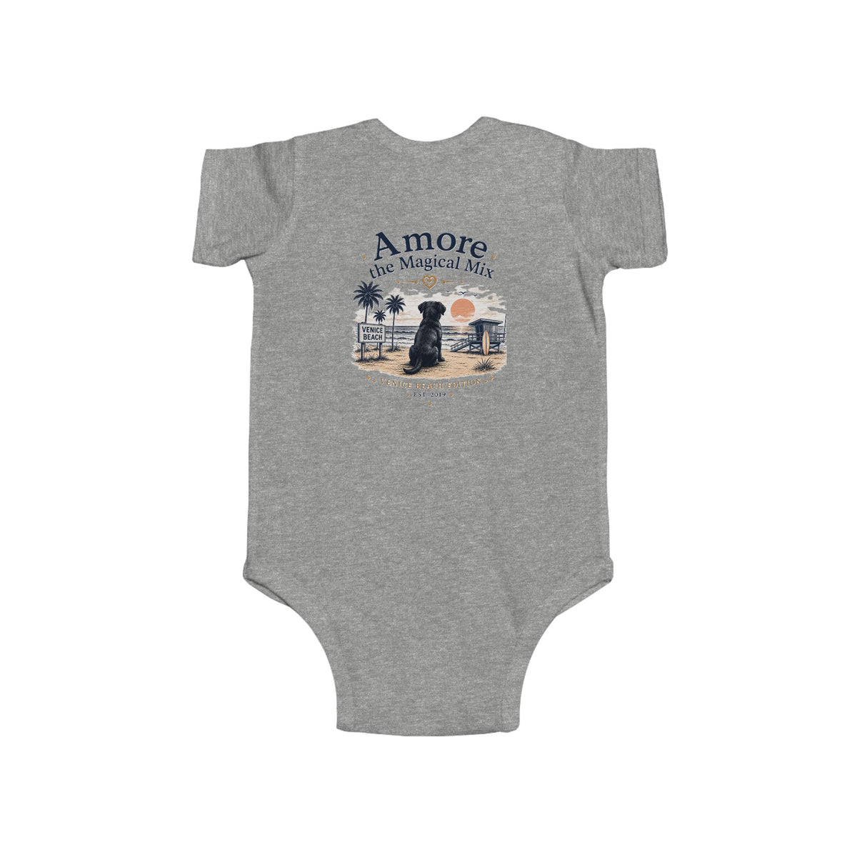Amore the Magical Mix Venice Beach Edition Baby Bodysuit