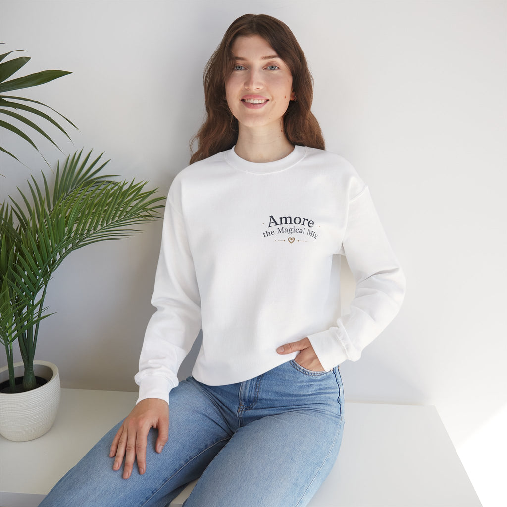 Women's Amore Magical Mix Crewneck Sweatshirt Heart Dreamer Design