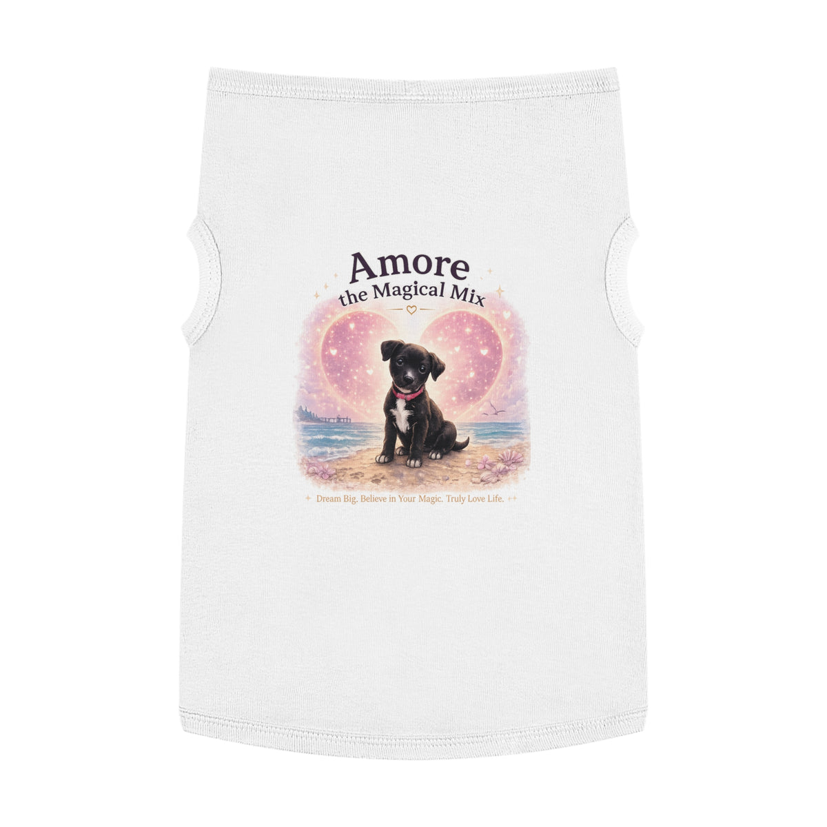 Dog Tank Amore the Magical Mix Character Logo