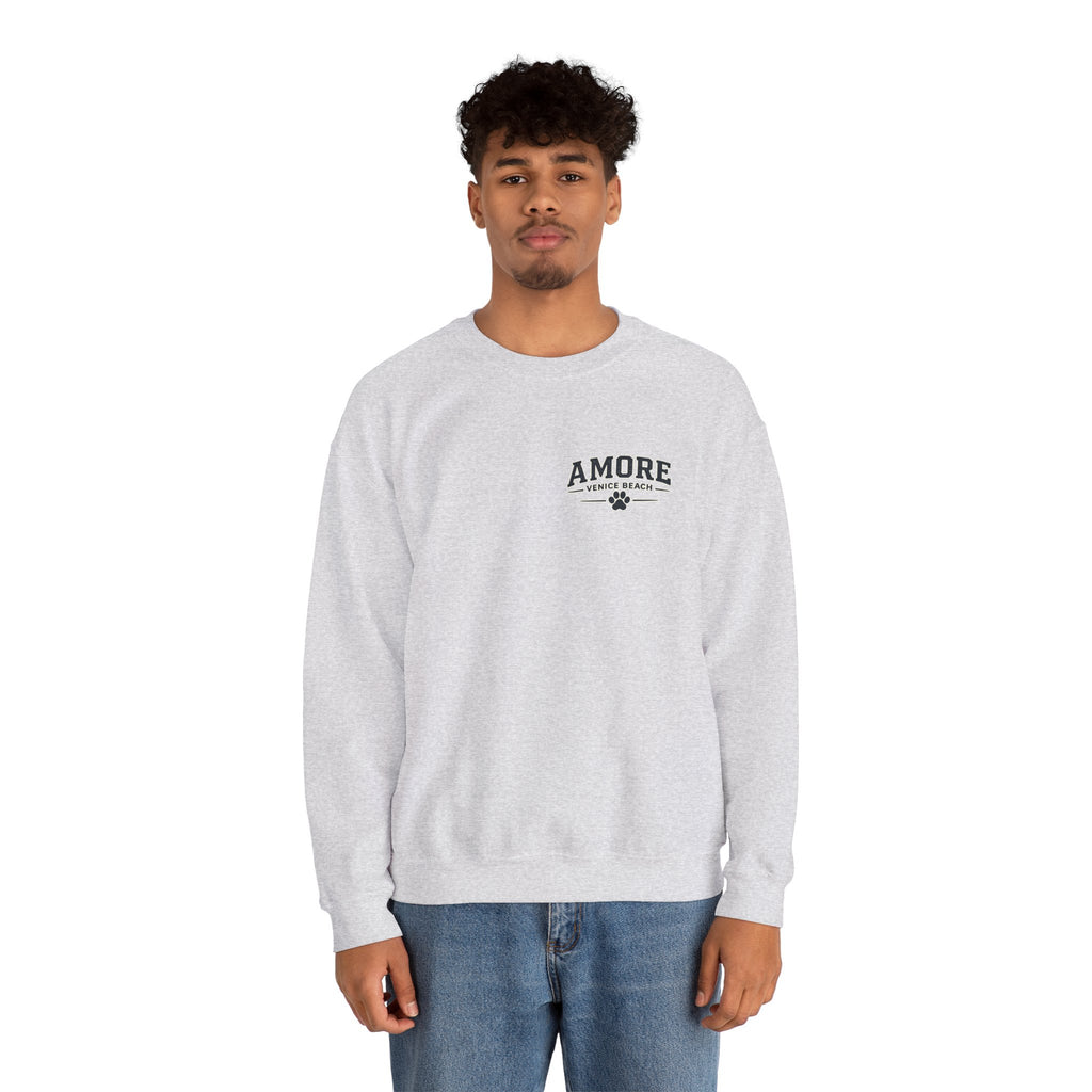 Unisex Adult Amore Venice Beach Sweatshirt |Streetwear Graphic