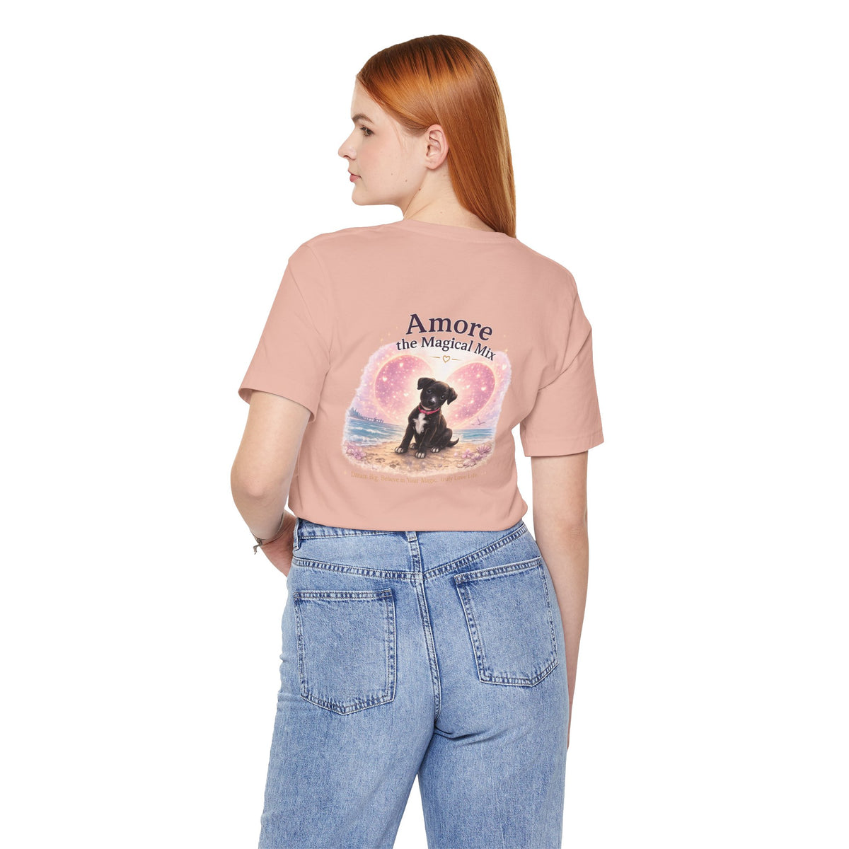 Adult T-Shirt Amore the Magical Mix Signature & Character Logos