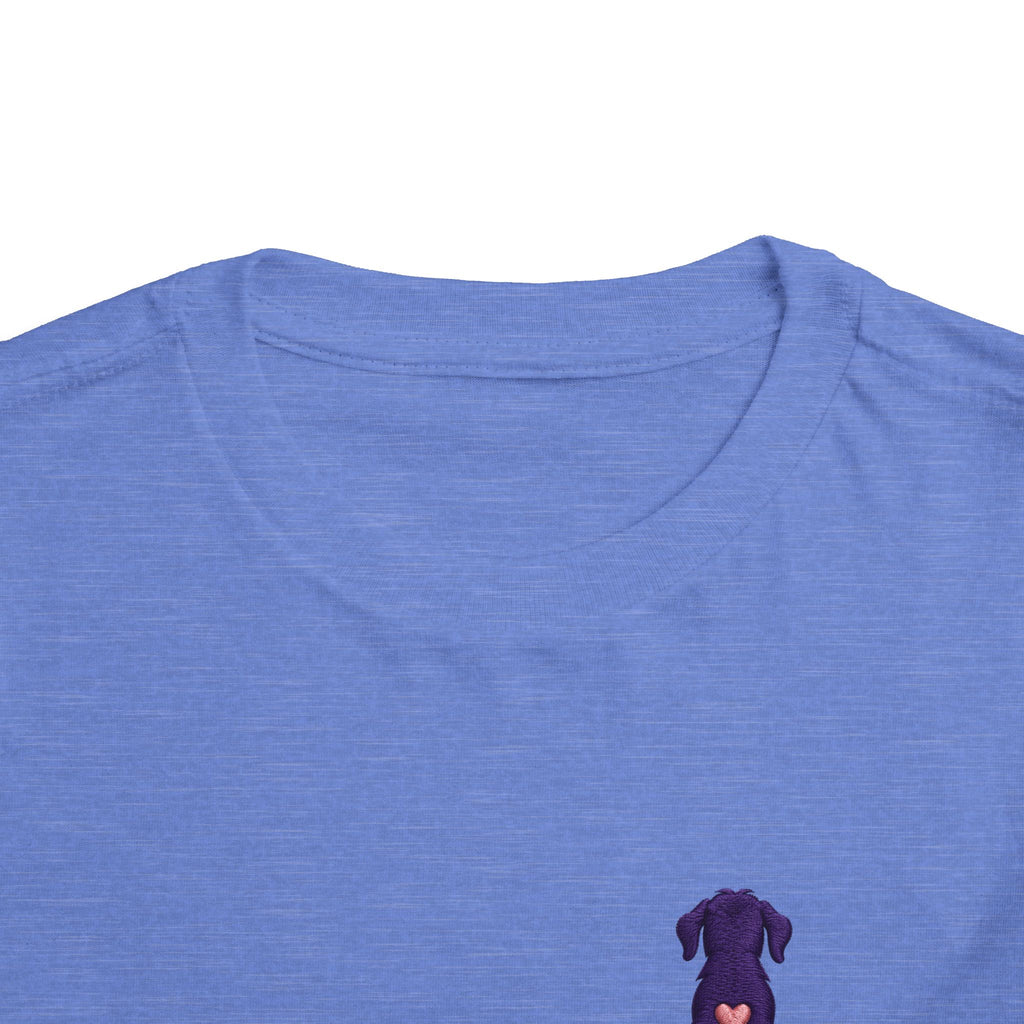 Toddler Amore the Magical Mix Silhouette Pup Tee