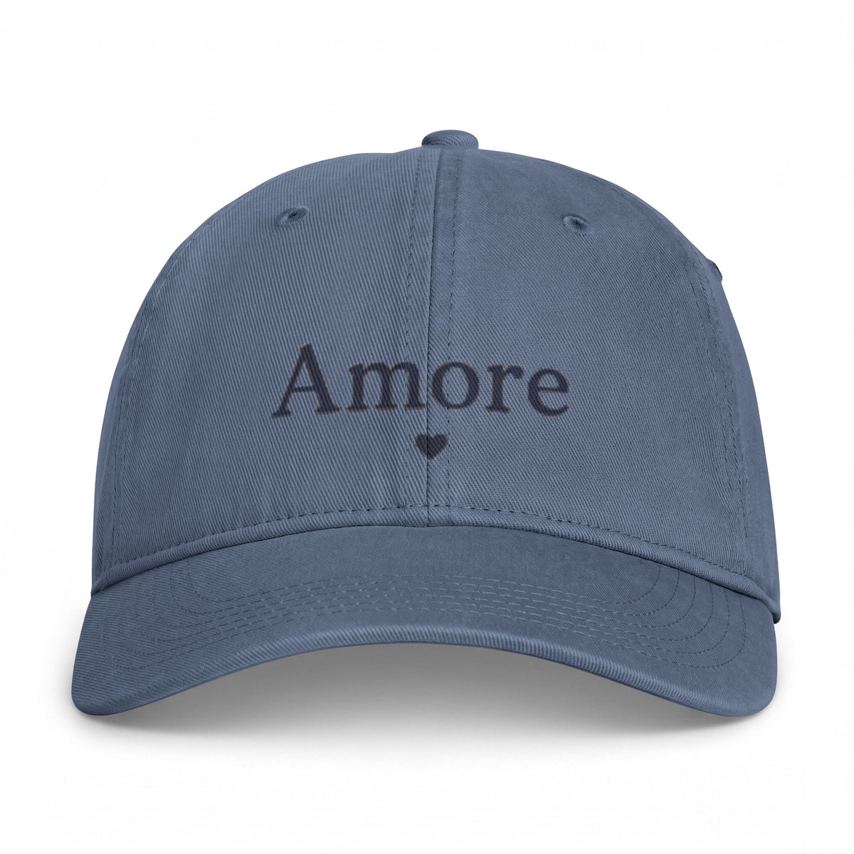 Amore Embroidered Coastal Style Baseball Hat