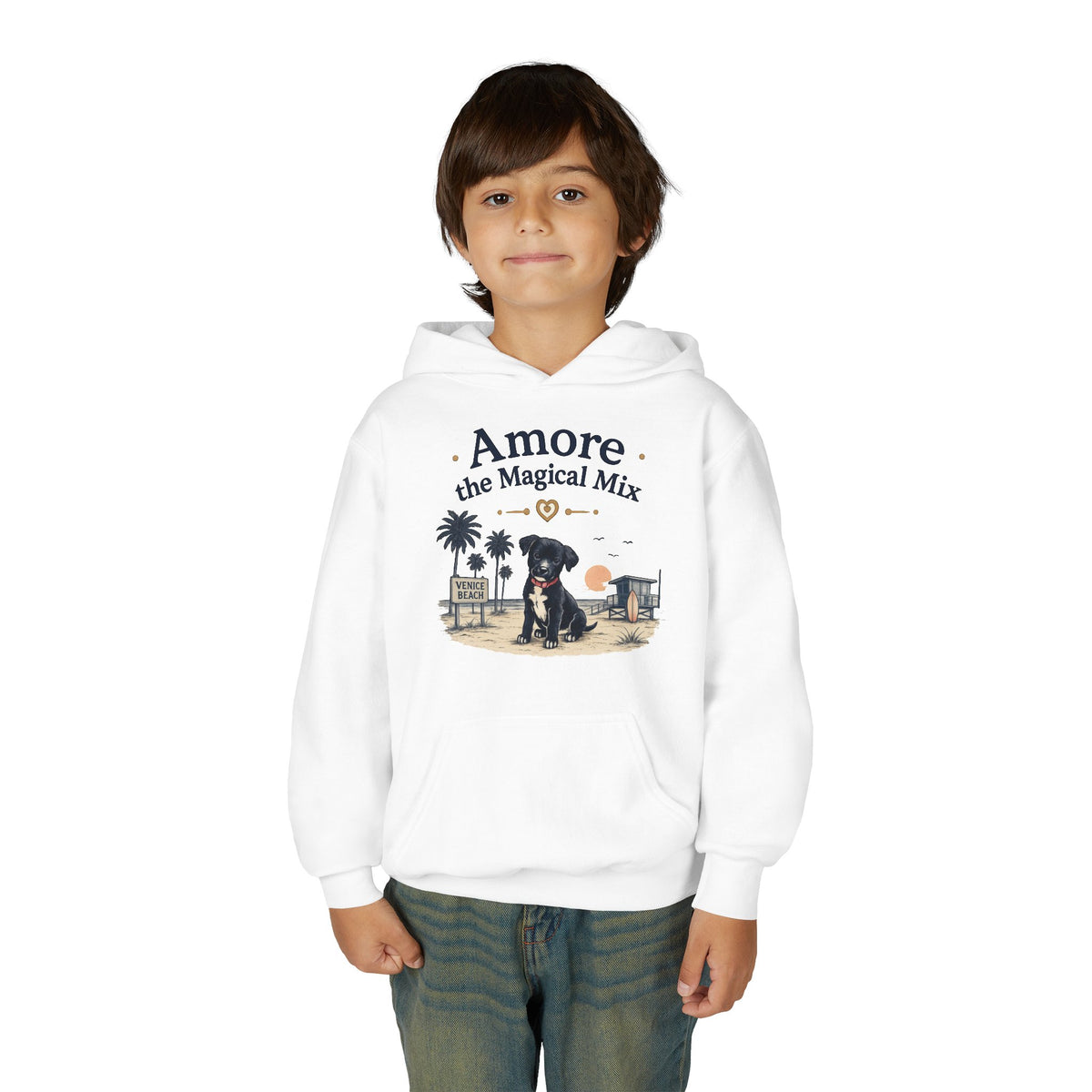 Youth Hoodie Amore the Magical Mix Venice Beach Edition