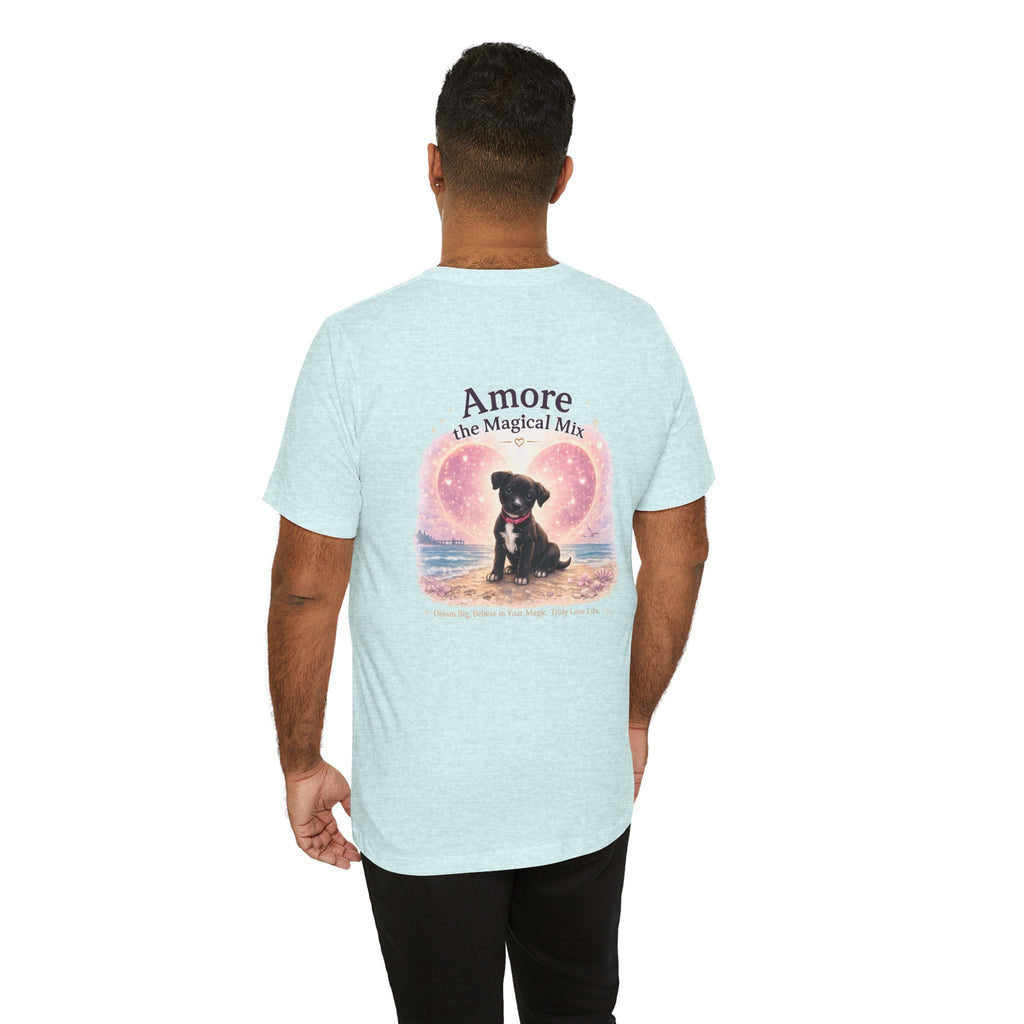Adult T-Shirt Amore the Magical Mix Signature & Character Logos