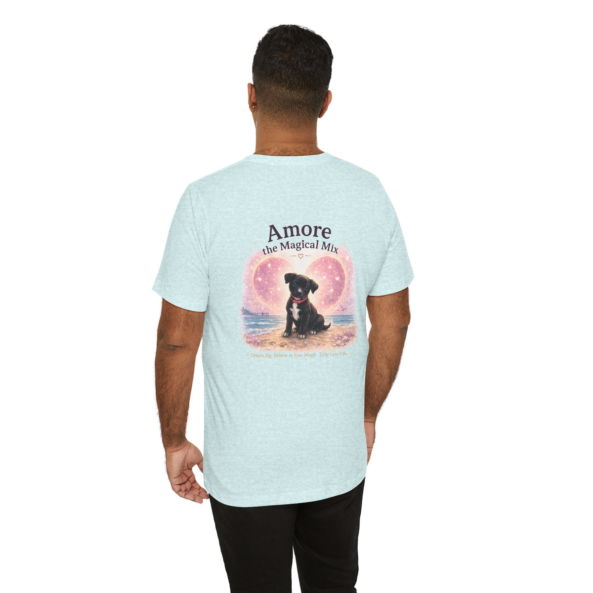 Adult T-Shirt Amore the Magical Mix Signature & Character Logos