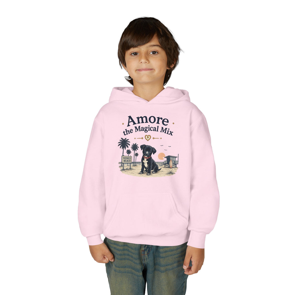 Youth Hoodie Amore the Magical Mix Venice Beach Edition