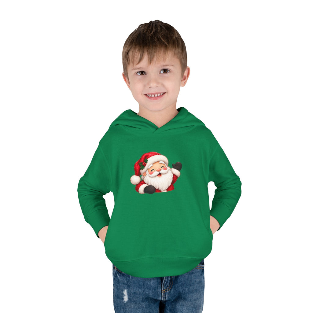 Toddler Hoodie – Holiday Helper Santa Christmas Pullover