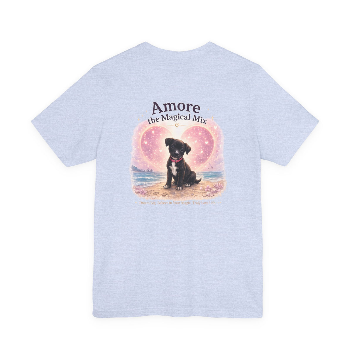 Adult T-Shirt Amore the Magical Mix Signature & Character Logos