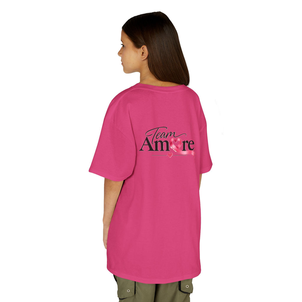 Kids Team Amore Heart Logo (Support Breast Cancer Awareness)