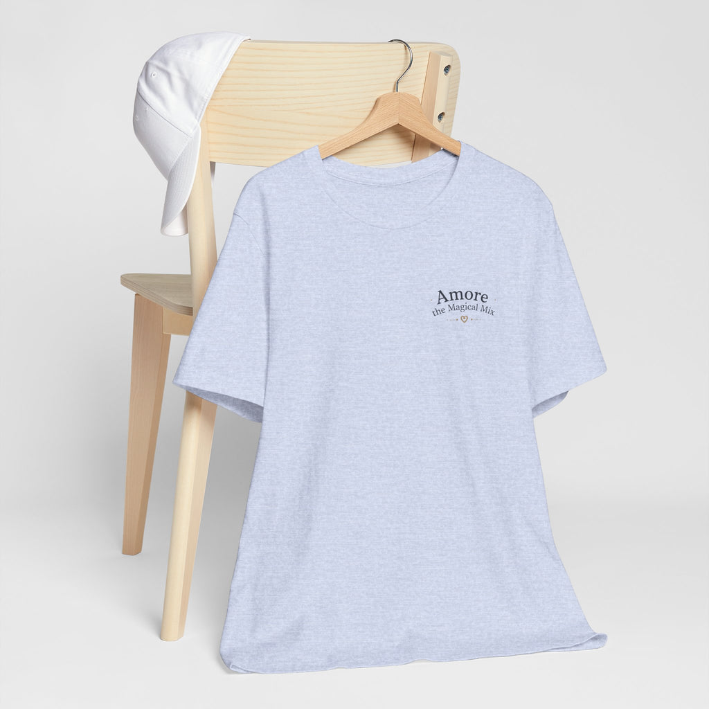Adult T-Shirt Amore the Magical Mix Signature & Character Logos