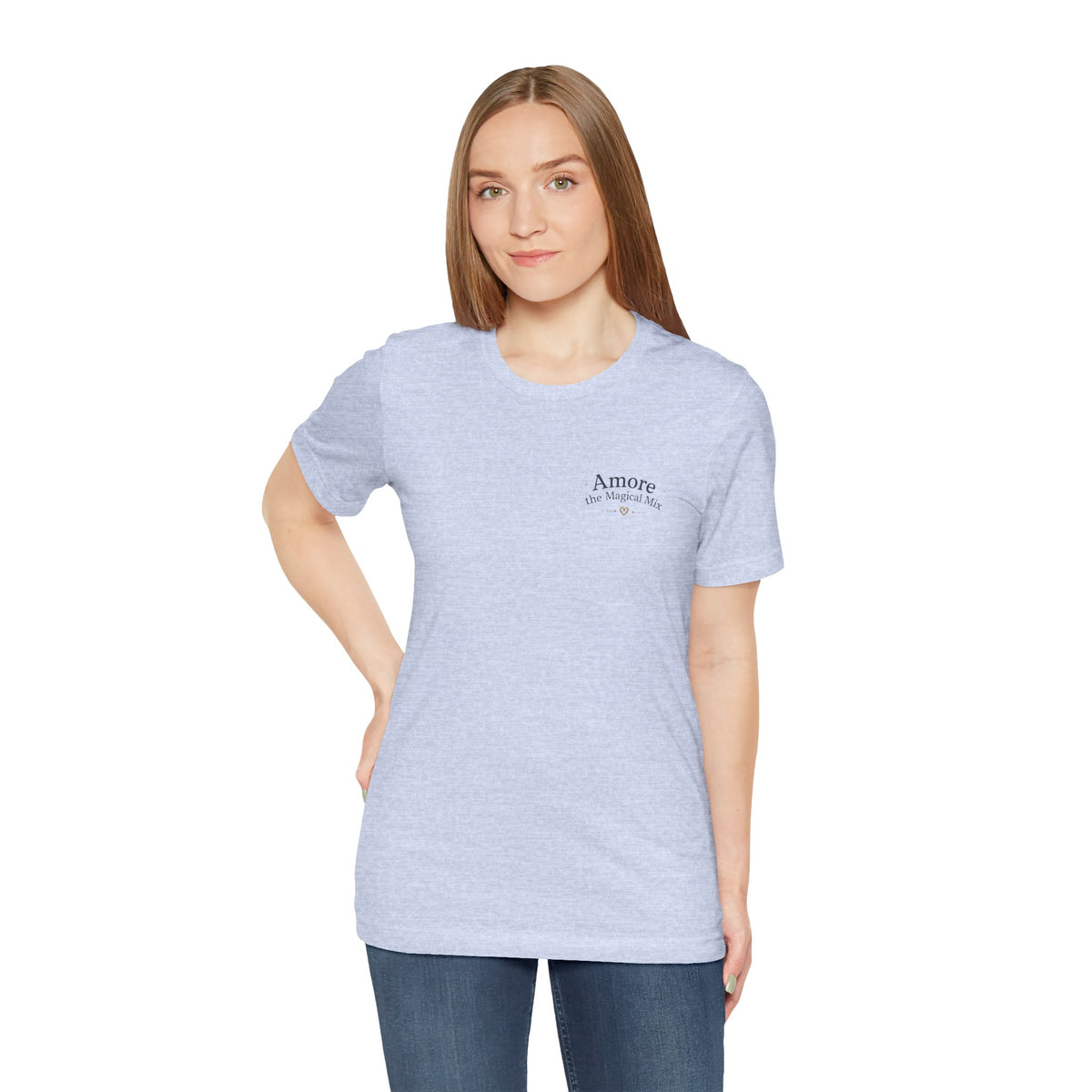 Adult T-Shirt Amore the Magical Mix Signature & Character Logos
