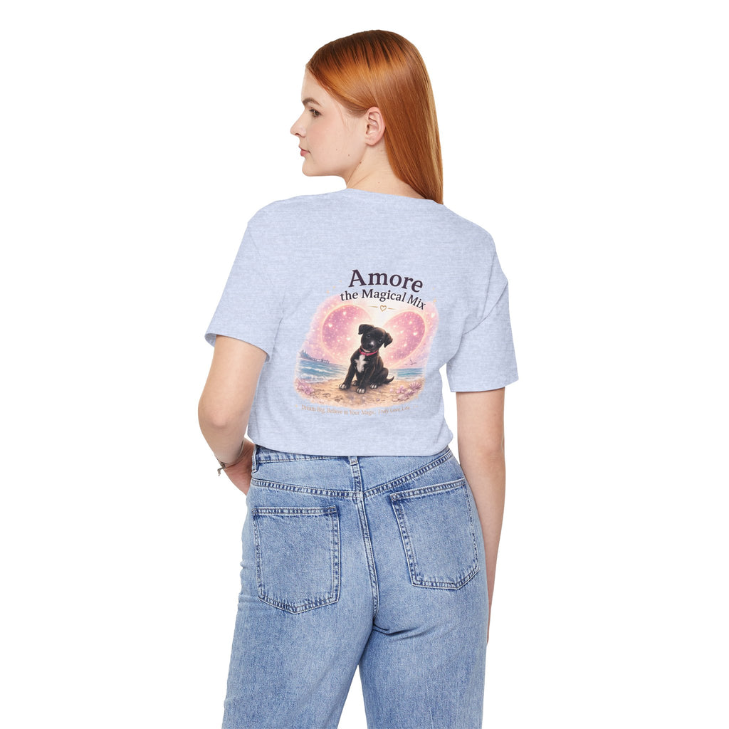Adult T-Shirt Amore the Magical Mix Signature & Character Logos