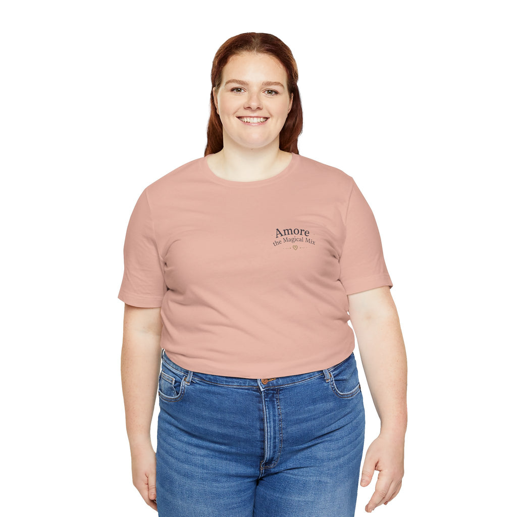 Adult T-Shirt Amore the Magical Mix Signature & Character Logos