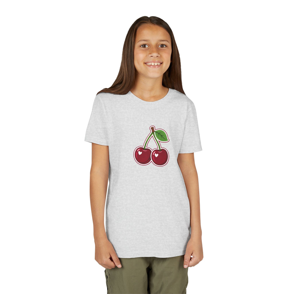 Youth Girls Cherry & Amore Graphic T-Shirt