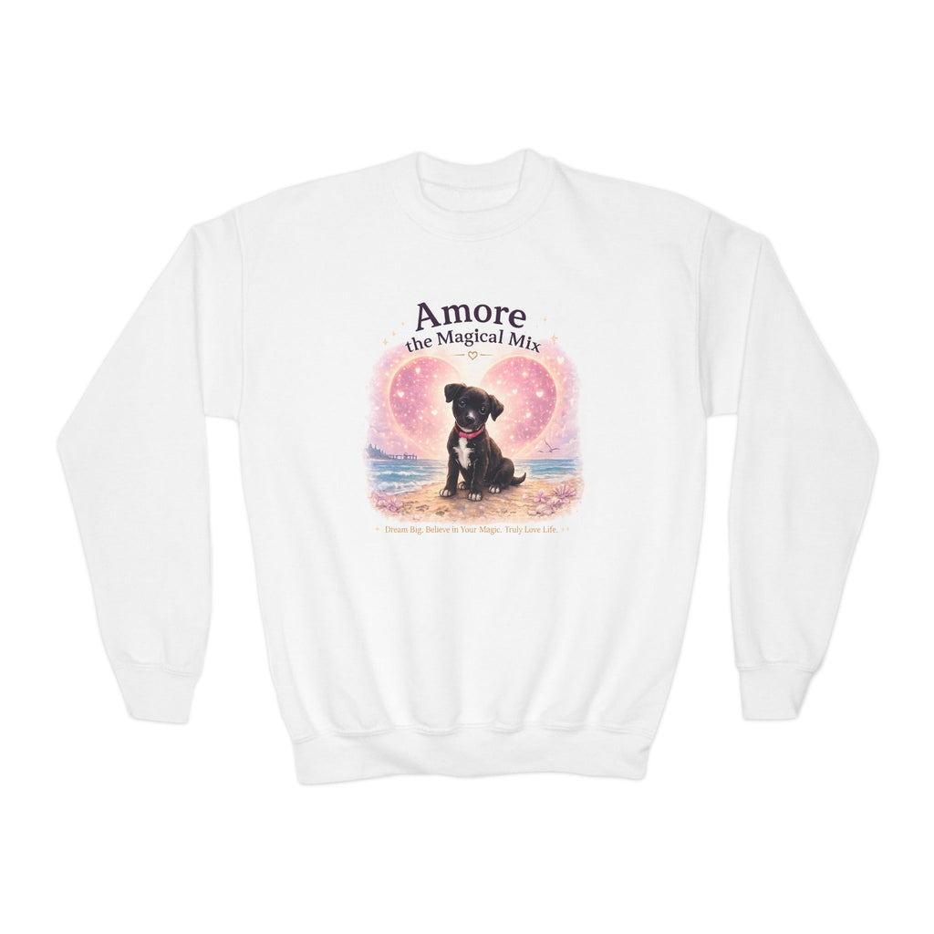 Youth Amore the Magical Mix Crewneck Sweatshirt | Character Logo