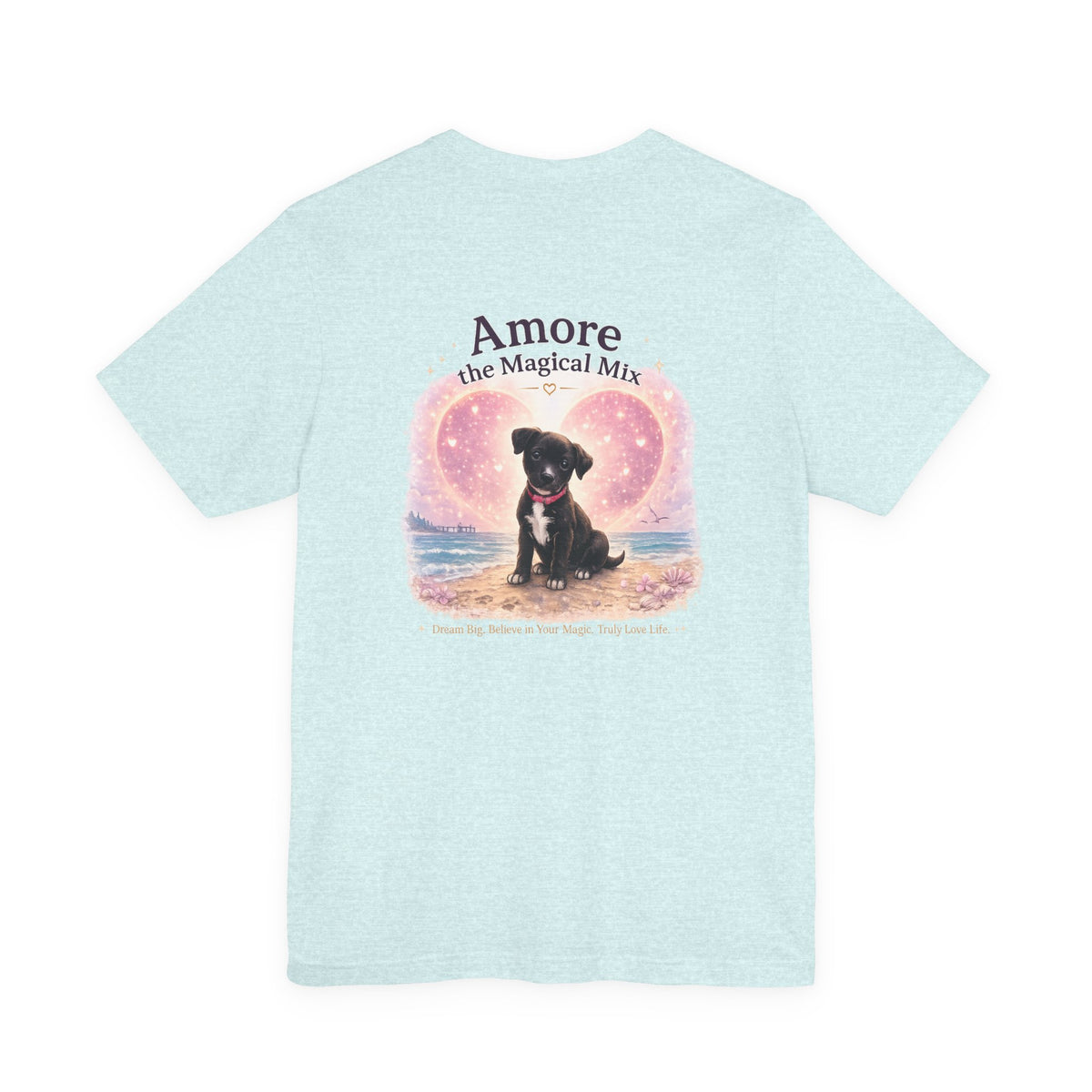Adult T-Shirt Amore the Magical Mix Signature & Character Logos