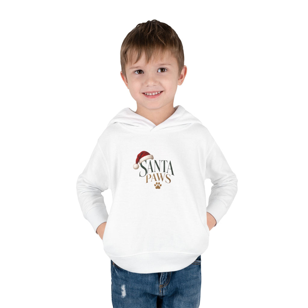 Santa Paws Toddler Christmas Hoodie