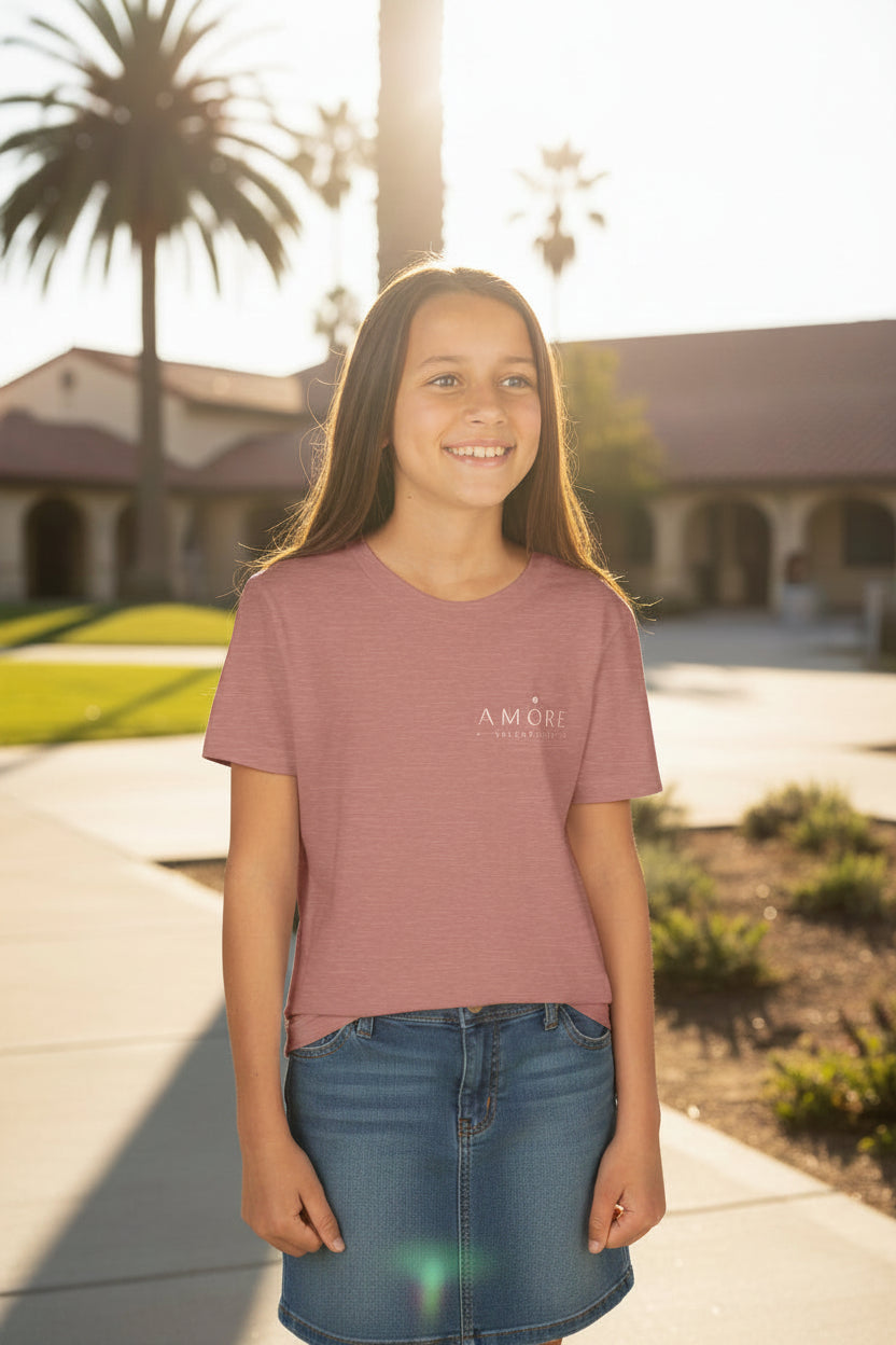 Amore Valenti & Co. Amore Heart Youth T-Shirt