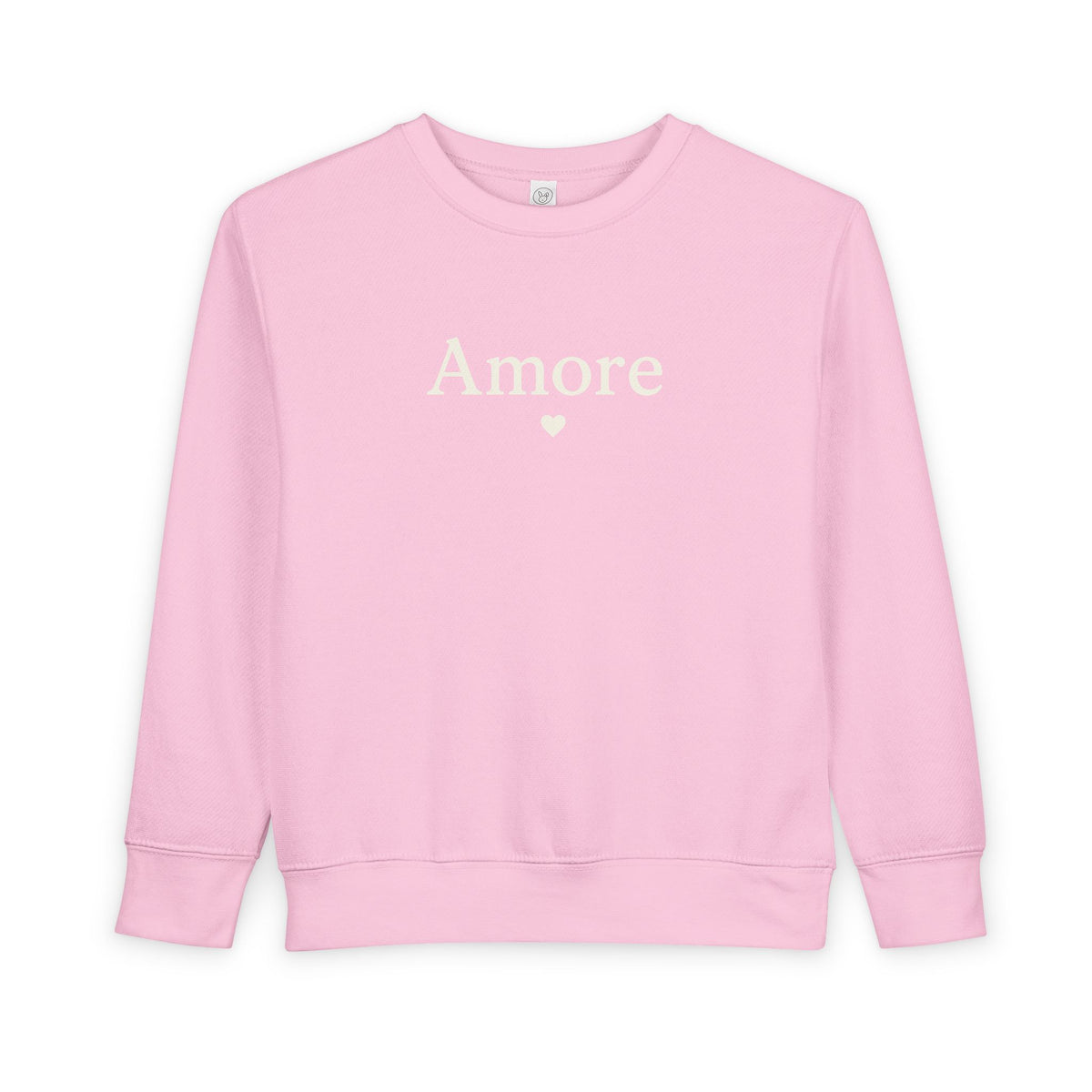 Toddler Amore Sweatshirt Heart Paw Graphic