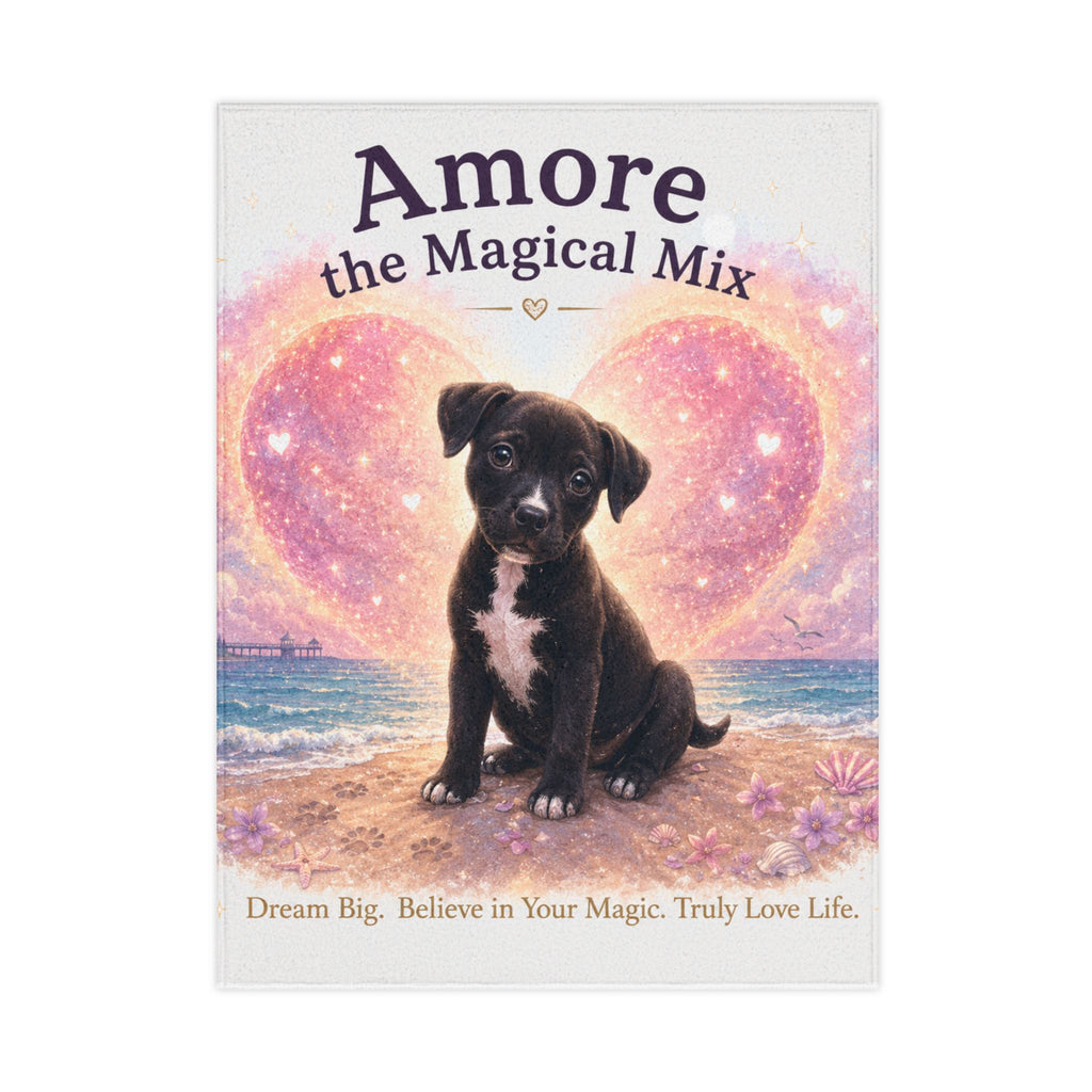 Toddler Blanket "Amore the Magical Mix" Cozy Character Collection