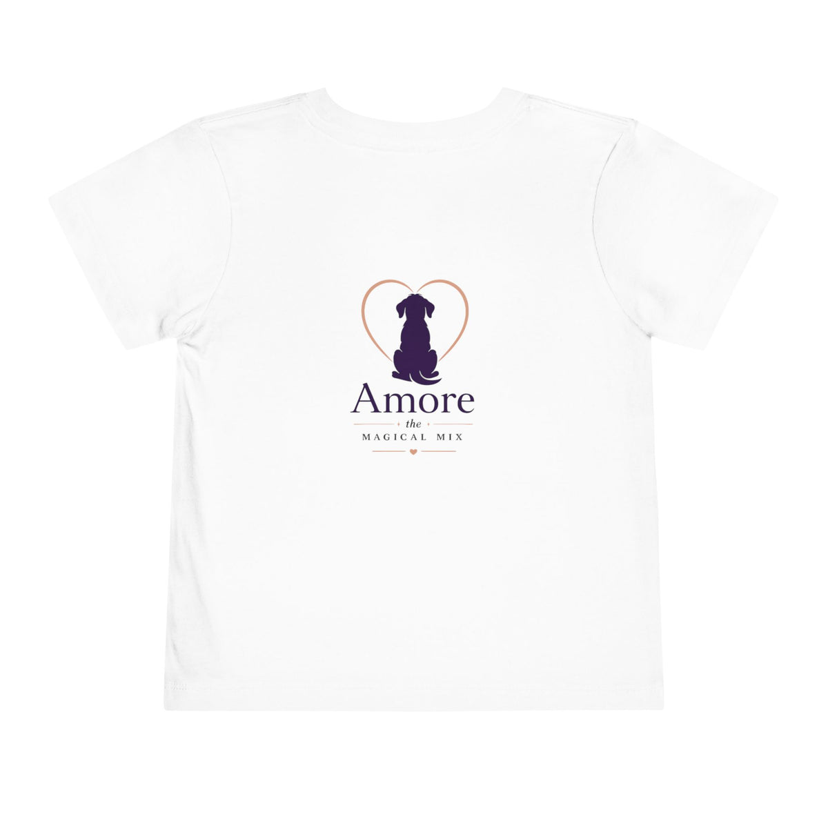 Toddler Amore the Magical Mix Silhouette Pup Tee
