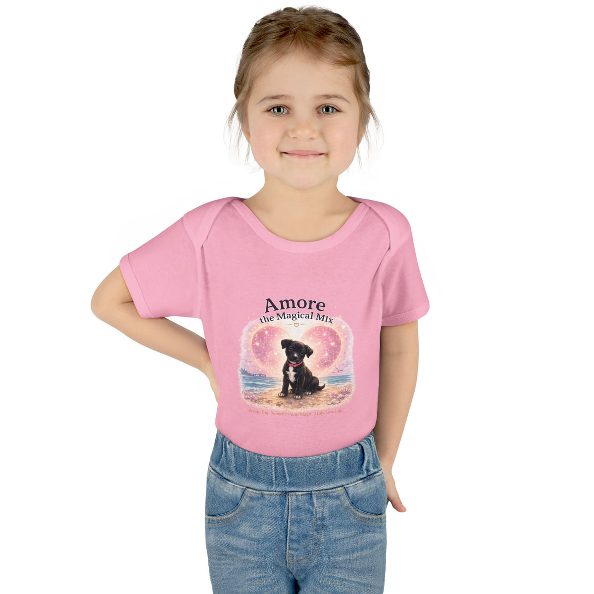 Infant Bodysuit Amore the Magical Mix Character Sunset