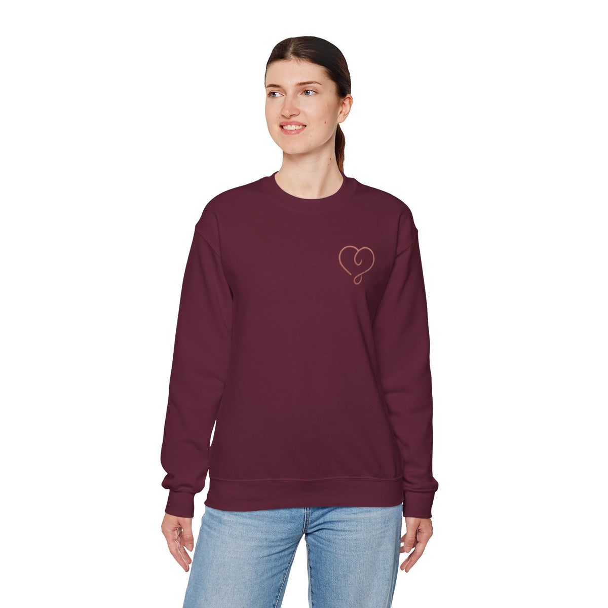 Women's Heart & Amore Valenti & Co. Crewneck Sweatshirt
